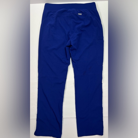 Figs LIMITED EDITION Kade Cargo Scrub Pants - deep royal blue, M Tall - Picture 3 of 10